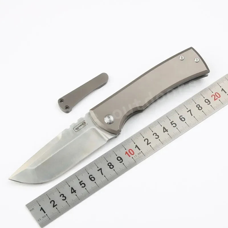Compact Folding Knife 229 Ceramic Bearing Titanium M390 Survival Camp Hunt Outdoor Camping Hiking Pocket Knives EDC Tools