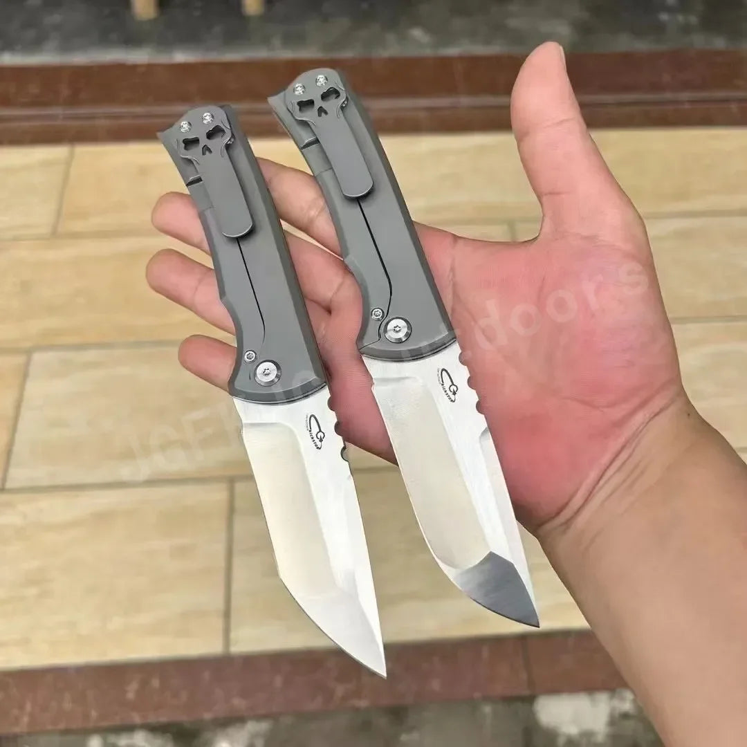 Compact Folding Knife 229 Ceramic Bearing Titanium M390 Survival Camp Hunt Outdoor Camping Hiking Pocket Knives EDC Tools